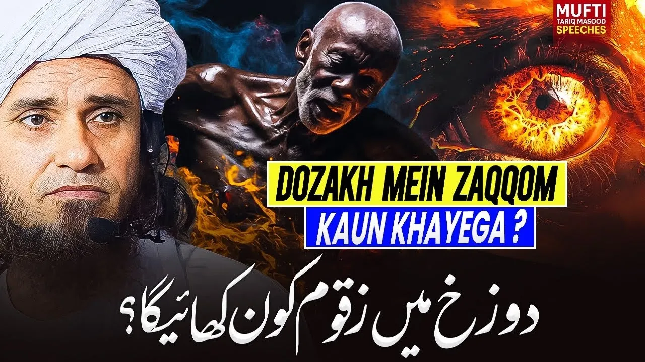 Dozakh Mein Zaqqom Kaun Khayega  | Mufti Tariq Masood Speeches